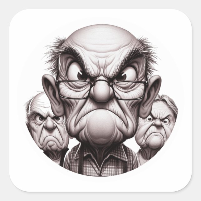 "Elder Glare Sticker Pack" (Front)