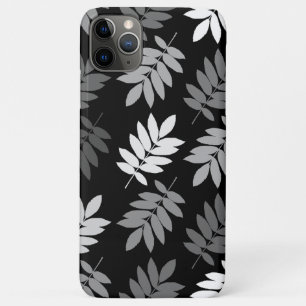 Elder Leaf Lg Pattern Black White Grey Case-Mate iPhone Case