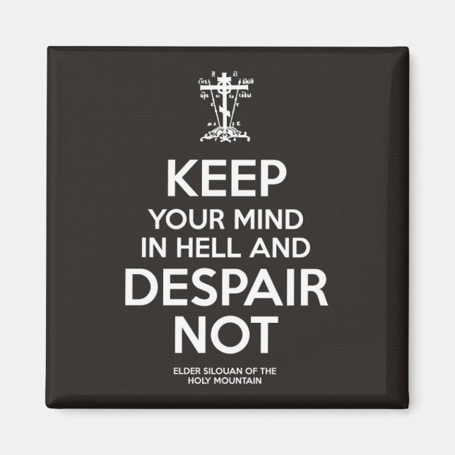 Elder Silouan Magnet (Front)