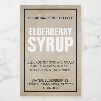 Elderberry Syrup Label ZEB_07