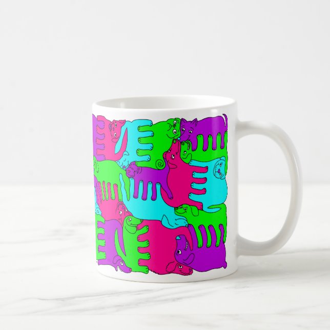 Elderberry Wine Dogs Coffee Mug (Right)