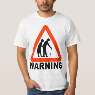 Elderly Crossing - Retirement T-Shirt