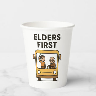 Elders First Paper Cups