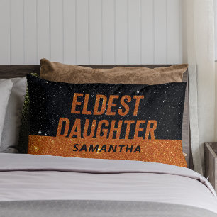Eldest Daughter Trendy Life Of A Daughter Funny Lumbar Cushion