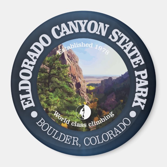 Eldorado Canyon SP Magnet (Front)