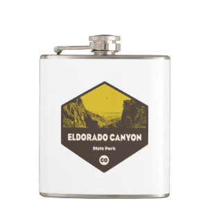 Eldorado Canyon State Park Colorado Hip Flask
