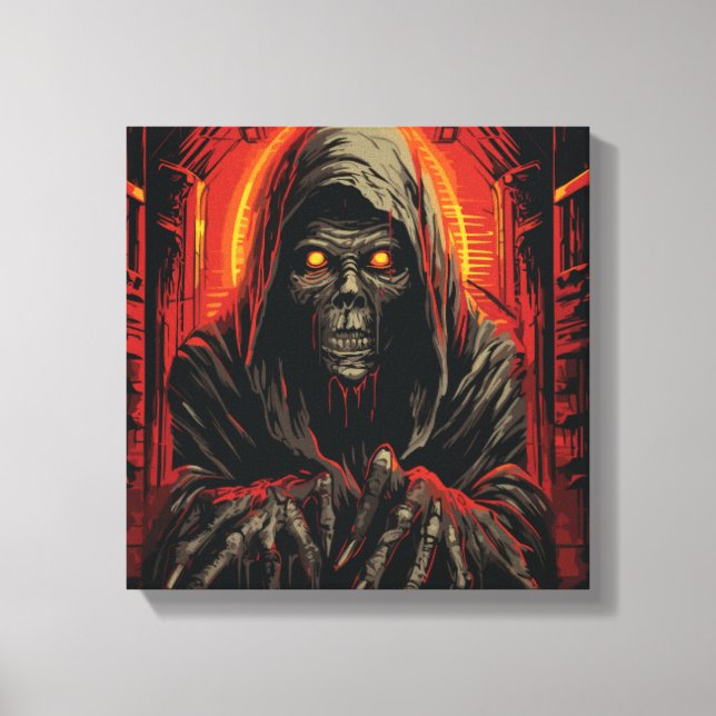 Eldritch Awakening Canvas Print (Front)