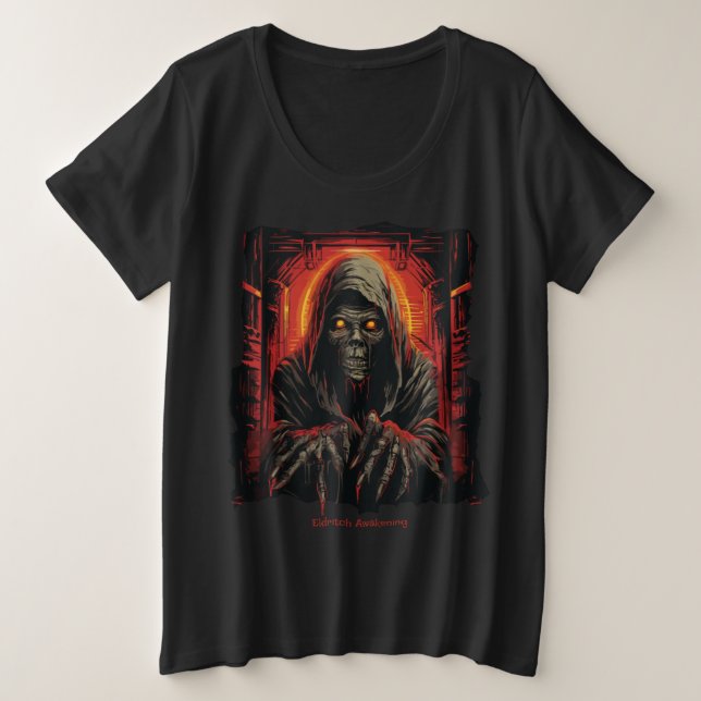 Eldritch Awakening Plus Size T-Shirt (Design Front)