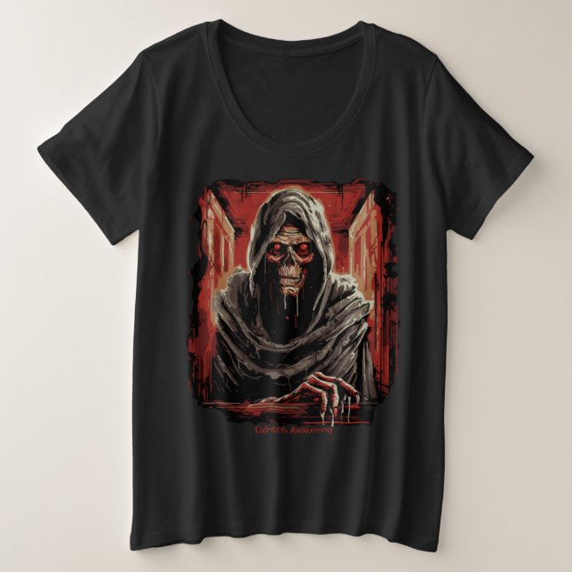 Eldritch Awakening Plus Size T-Shirt (Design Front)
