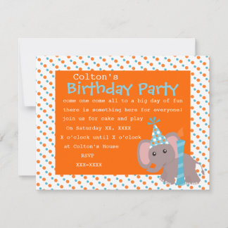 Ele-dots Invitation
