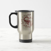 Eleagant Scorpio Zodiac Mug