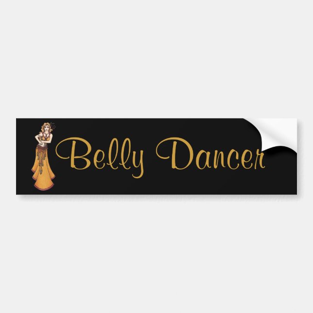 Eleanor Belly Dancer Sticker (Front)