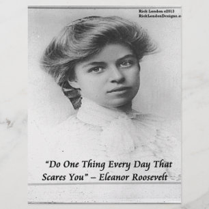 Eleanor Roosevelt "Do Something Scary" Quote