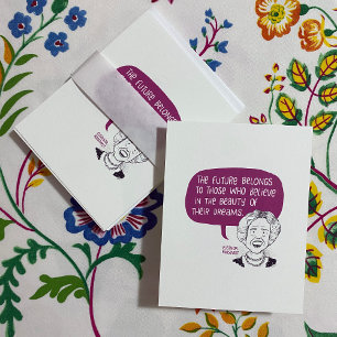 Eleanor Roosevelt flat notecards and envelopes