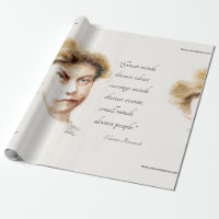 Eleanor Roosevelt & Great Minds Quote