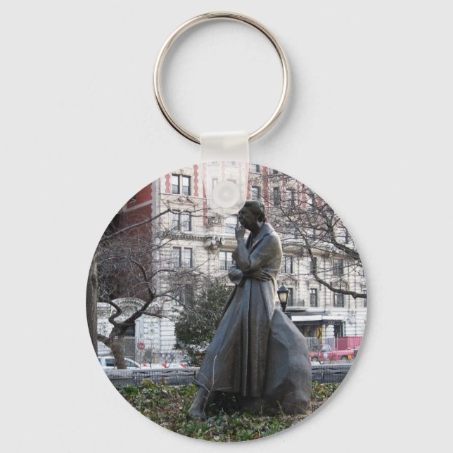 Eleanor Roosevelt Monument Key Ring (Front)