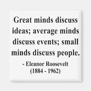 Eleanor Roosevelt Quote 5a Magnet