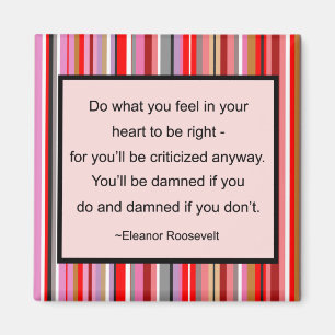 Eleanor Roosevelt Quote Magnet