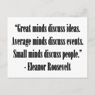 Eleanor Roosevelt Quote Postcard