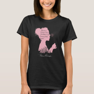 Eleanor Roosevelt s Inspirational Quote with a Sig T-Shirt