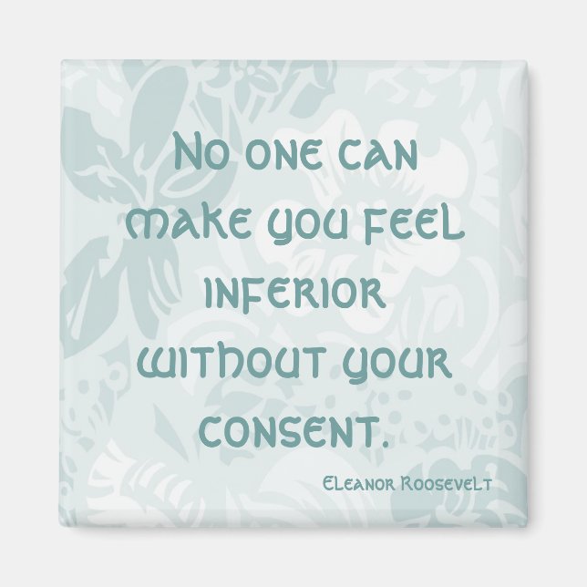 Eleanor Roosevelt Sayings Fridge Magnets (Front)