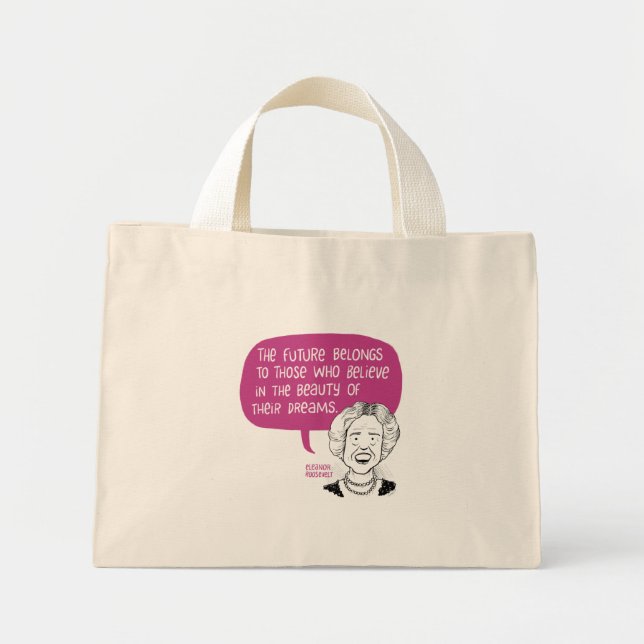 Eleanor Roosevelt tote bag (Front)