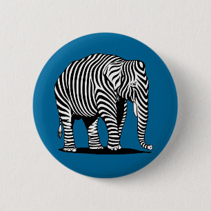 Elebra Zephant 6 Cm Round Badge