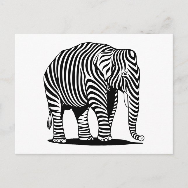 Elebra Zephant Postcard (Front)