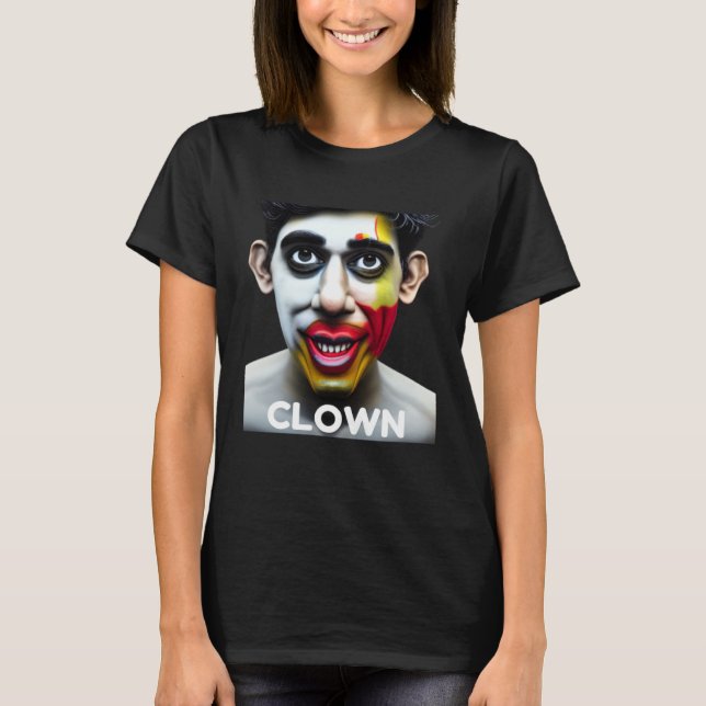 Elect a Clown Anti Tories Party Rishi Sunak Conser T-Shirt (Front)
