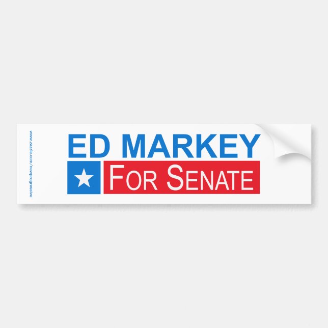 Elect Ed Markey Bumper Sticker (Front)