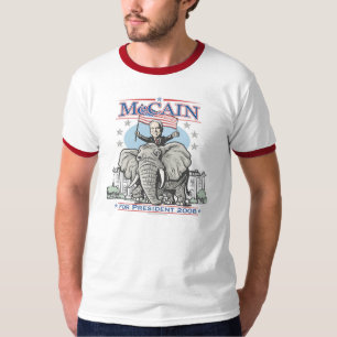 Elect McCain GOP Elephant 2008 T-Shirt