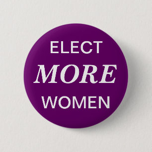 "Elect More Women" Button