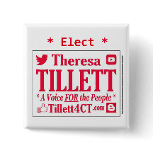 Elect Tillett Square Button