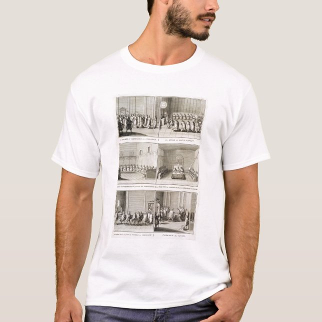 Electing the Pope, from the 'Encyclopaedia' by T-Shirt (Front)