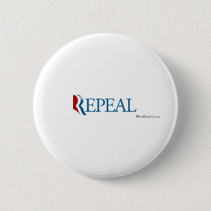 Election 2012 "Repeal" Gear 6 Cm Round Badge