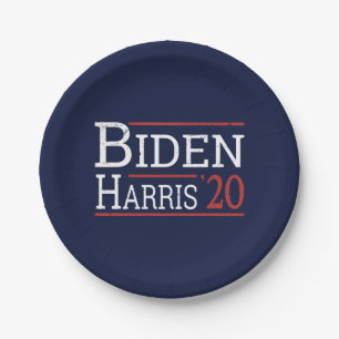 Election 2020 - Biden Harris I Paper Plate