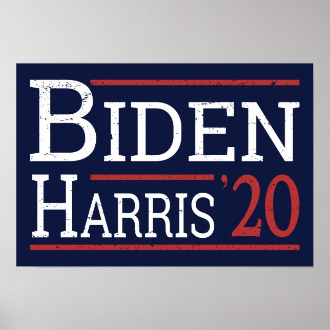 Election 2020 - Biden Harris I Poster (Front)
