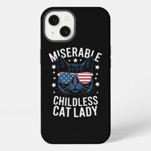Election 2024 Childless Cat Lady Feminist Voting iPhone 13 Case