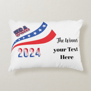 Election 2024 decorative cushion