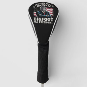 Election 2024 Funny Vote Sasquatch USA Golf Head Cover