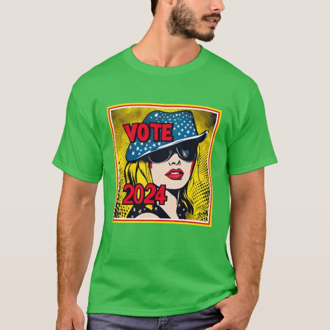 Election 2024 Sunglasses T-Shirt (Front)