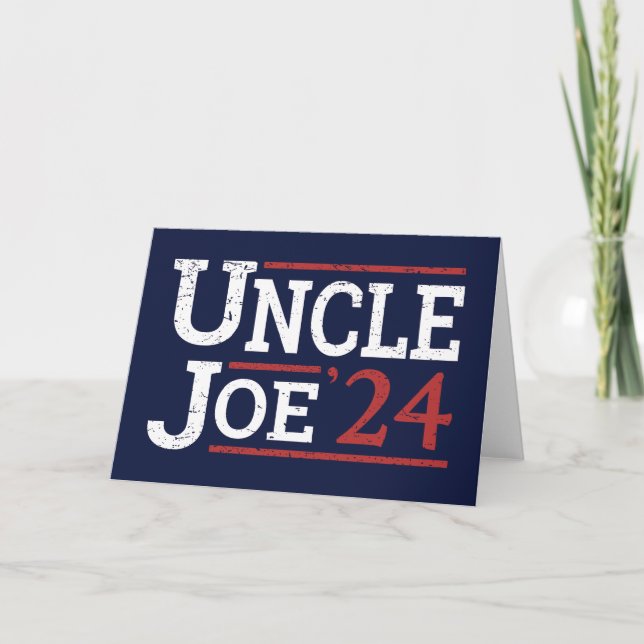 Election 2024 - Uncle Joe I Card (Front)