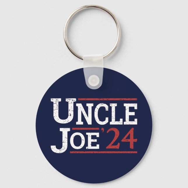 Election 2024 - Uncle Joe I Key Ring (Front)