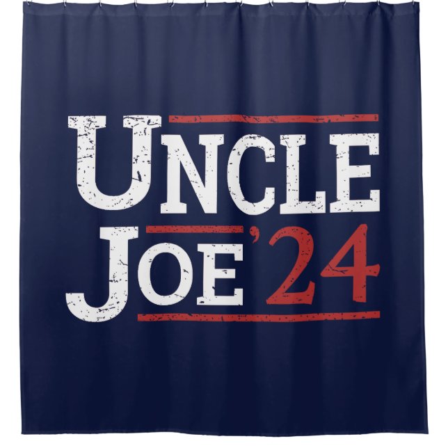 Election 2024 - Uncle Joe I Shower Curtain (Front)