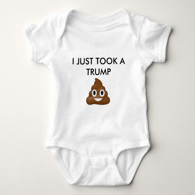 election baby clothes newborn funny bodysuit (Front)