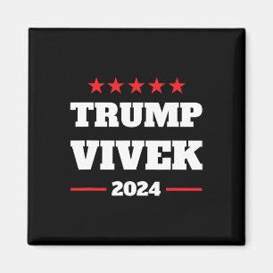 Election Bold Proud Pro Donald Trump Vivek 2024 Magnet