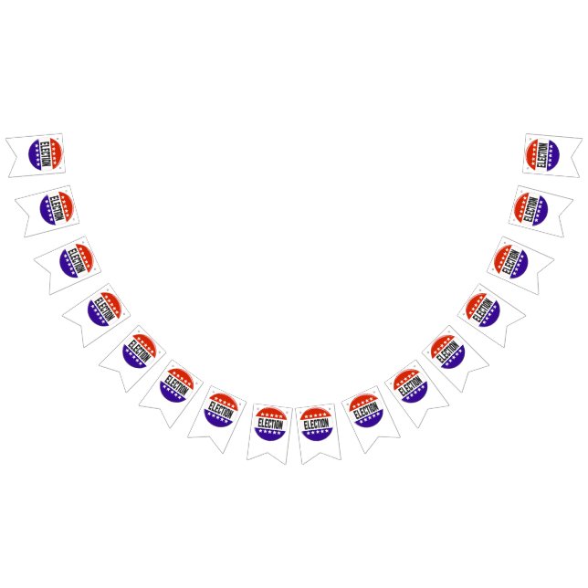 Election Button Bunting (All)