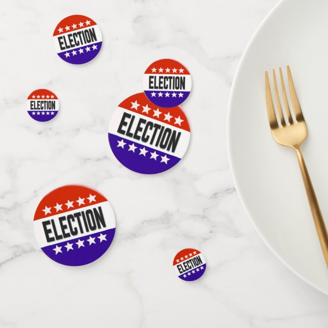 Election Button Confetti (Group)