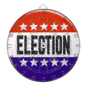 Election Button Dartboard