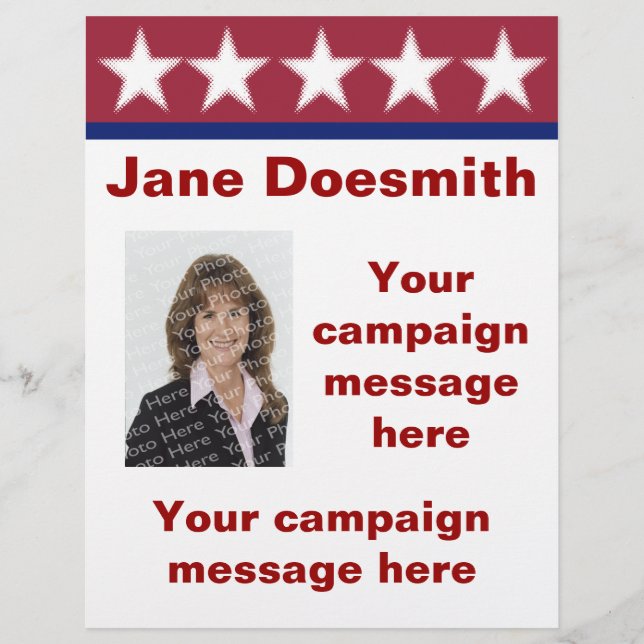 Election Campaign Flyer Template (Front)